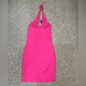 Pink Halter Dress